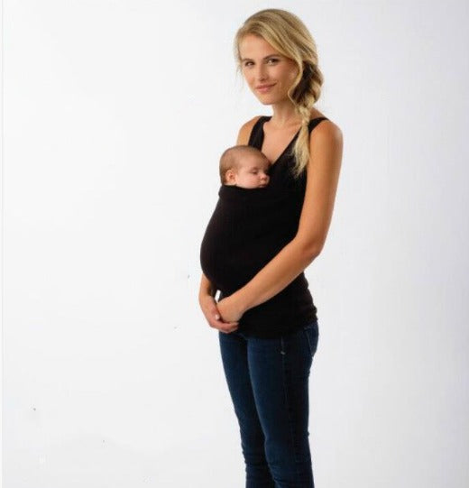 Sac ventral ergonomique pour enfants réglable en tissu respirant – Confort et soutien pour les parents en mouvement