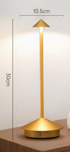 ClarityGlow Lampada da Tavolo LED Senza Fili Dimmerabile e Impermeabile