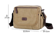 Rowan | Borsa a tracolla a tracolla in tela vintage