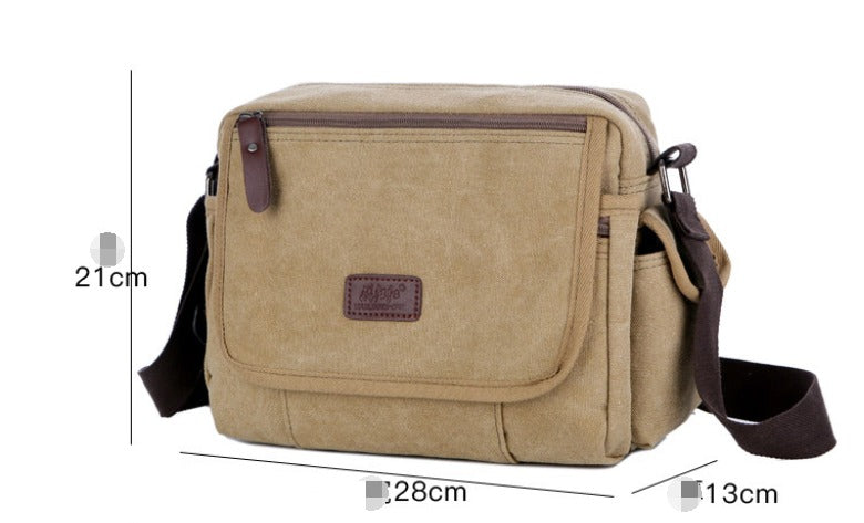 Rowan | Borsa a tracolla a tracolla in tela vintage