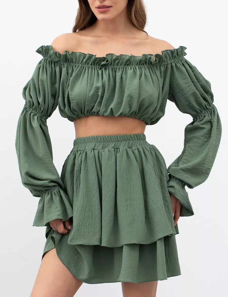 ILDA | Completo estivo chic con spalle scoperte