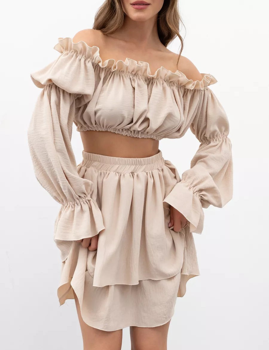 ILDA | Completo estivo chic con spalle scoperte