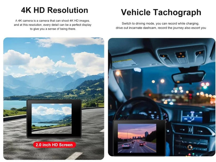 4K Ultra-HD Sportkamera – WLAN-fähig und wasserdicht für Vlogging und Outdoorsport