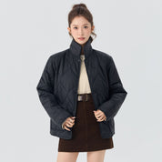 Maria | Chaqueta acolchada de entretiempo para mujer con cuello mao