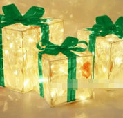HolidayPresents | Ensemble de lumières décoratives à DEL pour boîtes cadeaux
