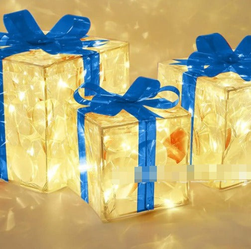 HolidayPresents | Ensemble de lumières décoratives à DEL pour boîtes cadeaux