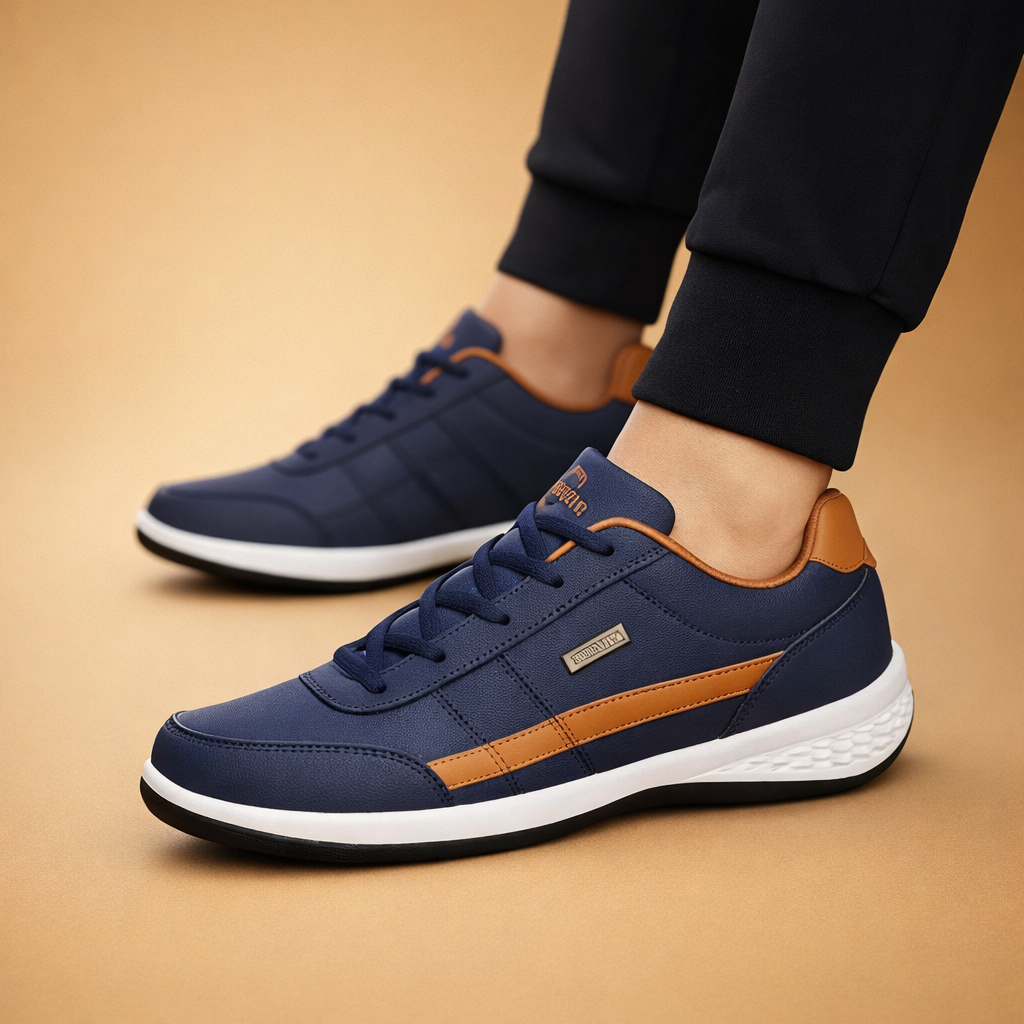 Enzo | Baskets à Lacets Sportives Décontractées pour Homme