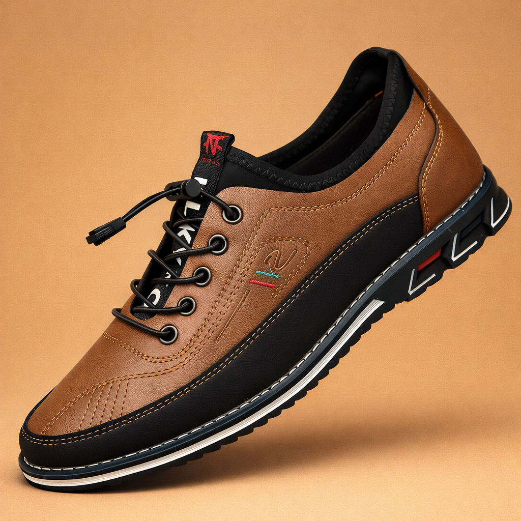 Vincenzo | Chaussures Confort à Lacets Smart Casual pour Homme