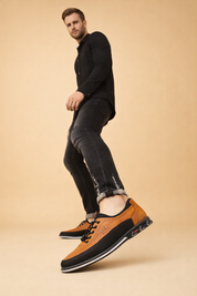 Vincenzo | Comfortabele Veterschoenen Smart Casual voor Heren