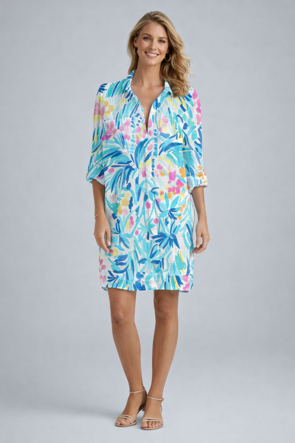 Ava | Abito a camicia estivo leggero