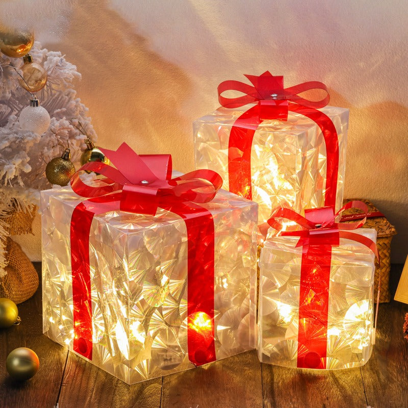 HolidayPresents | Ensemble de lumières décoratives à DEL pour boîtes cadeaux