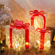 HolidayPresents | Ensemble de lumières décoratives à DEL pour boîtes cadeaux