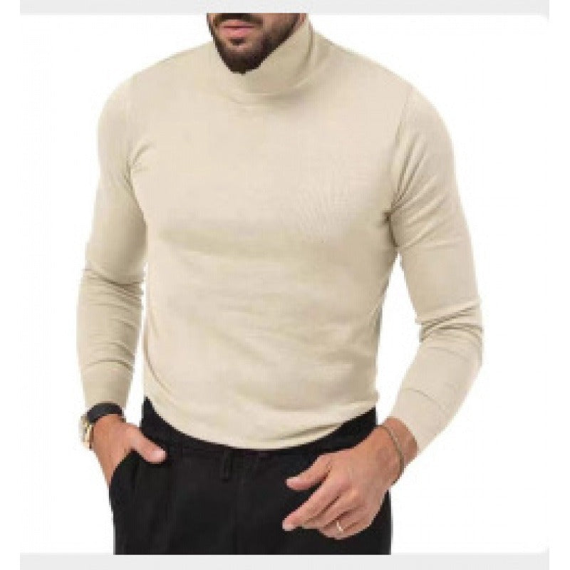 Leonardo | Jersey de cuello alto de corte entallado