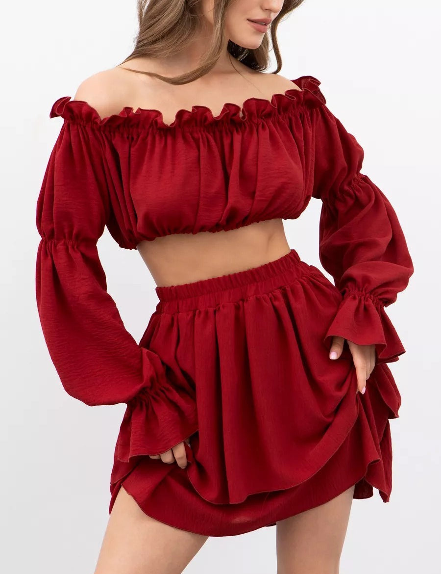 ILDA | Completo estivo chic con spalle scoperte
