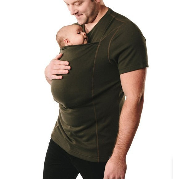 Sac ventral ergonomique pour enfants réglable en tissu respirant – Confort et soutien pour les parents en mouvement