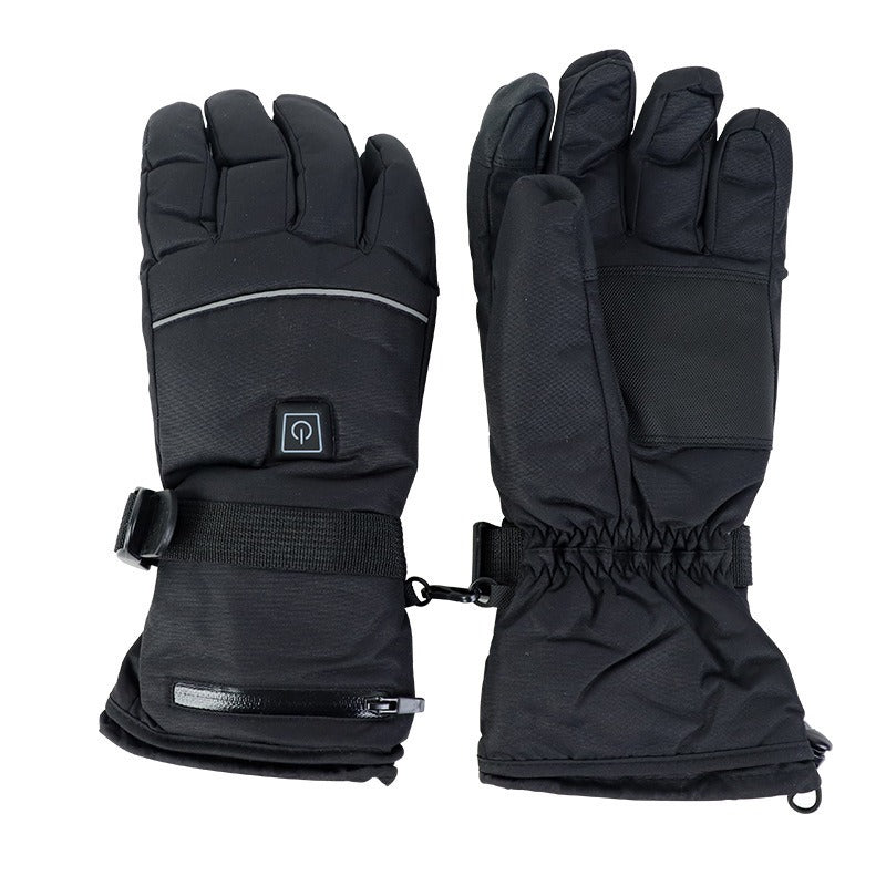 Guantes calentados para invierno, guantes calentados recargables, guantes eléctricos calentados para el invierno